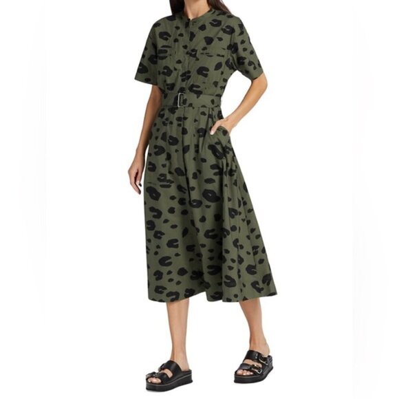 THEORYShort-Sleeve Utility Shirtdress